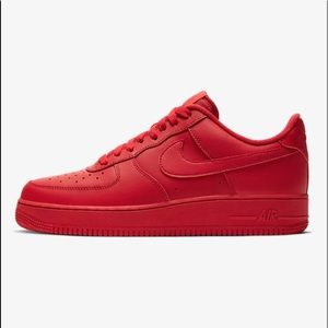 Nike Air Force 1 Red